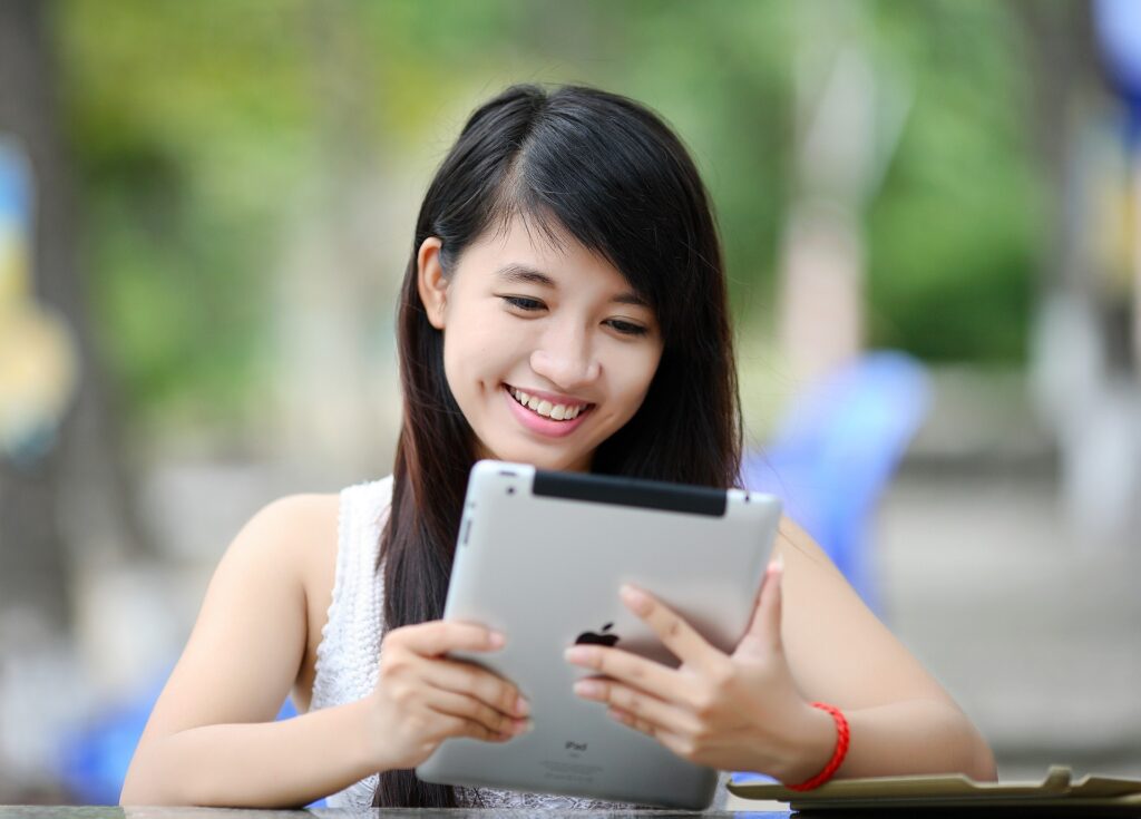 Learn Allover Student with iPad